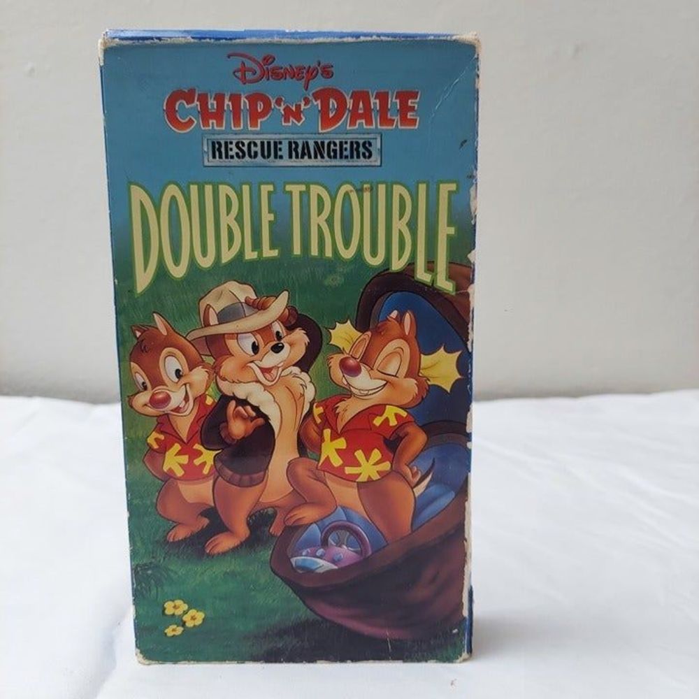 Walt Disney Chip N Dale Rescue Rangers - Double Trouble VHS